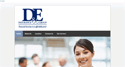 Desktop Screenshot of dandeinsurancegroup.com