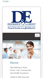 Mobile Screenshot of dandeinsurancegroup.com
